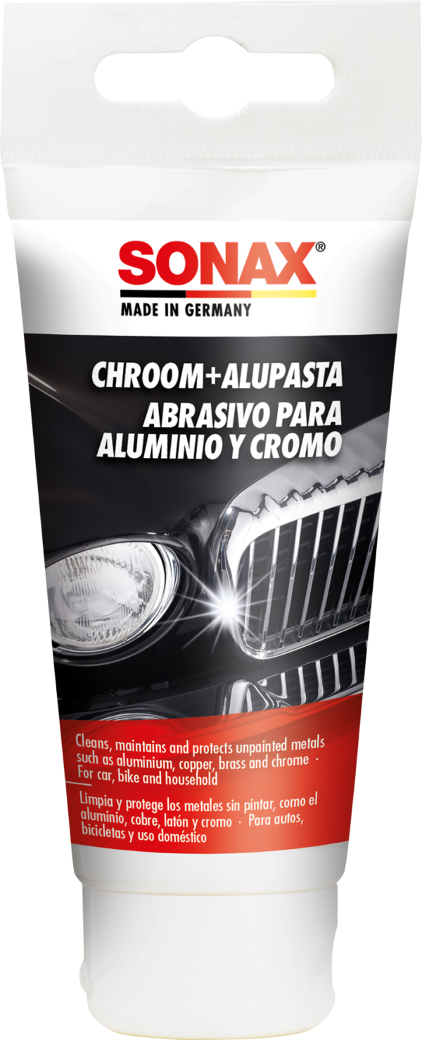 SONAX Chromuotų ir aliumininių paviršių valymo pasta 75ml Internetu