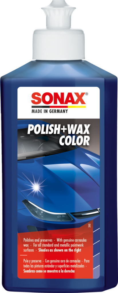 Polirolis su vašku mėlynos spalvos Polish&Wax, 250ml