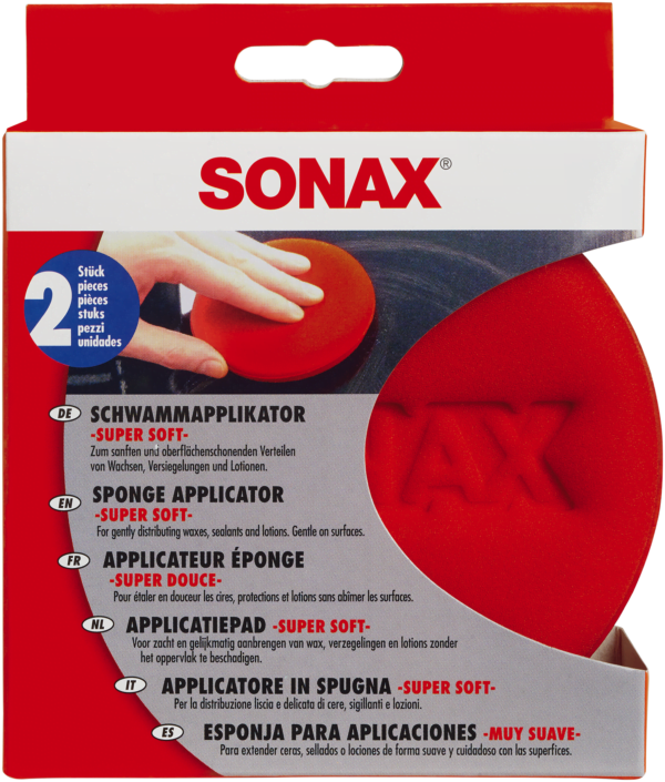 417141 Sonax aplikatoriai produktu paskirstymo kempineles 2vnt