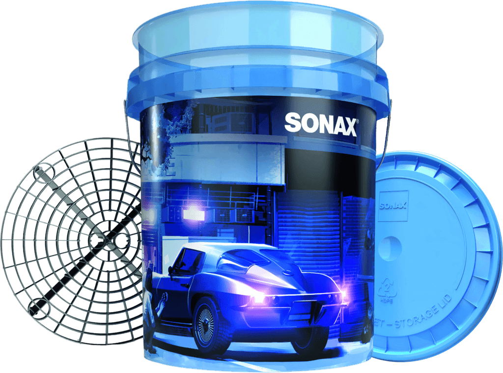 SONAX kibiras su grotelėmis ir dangčiu