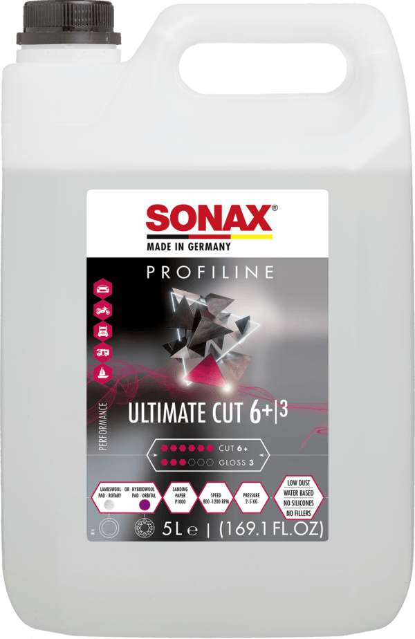 SONAX Profiline poliravimo pasta Ultimate Cut, 5L