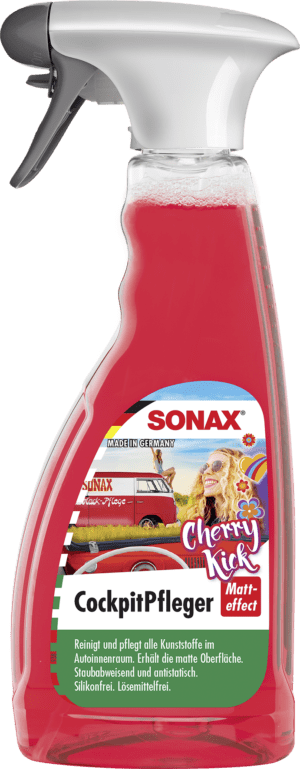 SONAX matinis prietaisų skydelio valiklis "Cherry Kick", 500ml