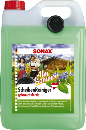 SONAX Vasarinis langų apiplovimo skystis "Vasara Alpėse", 5L